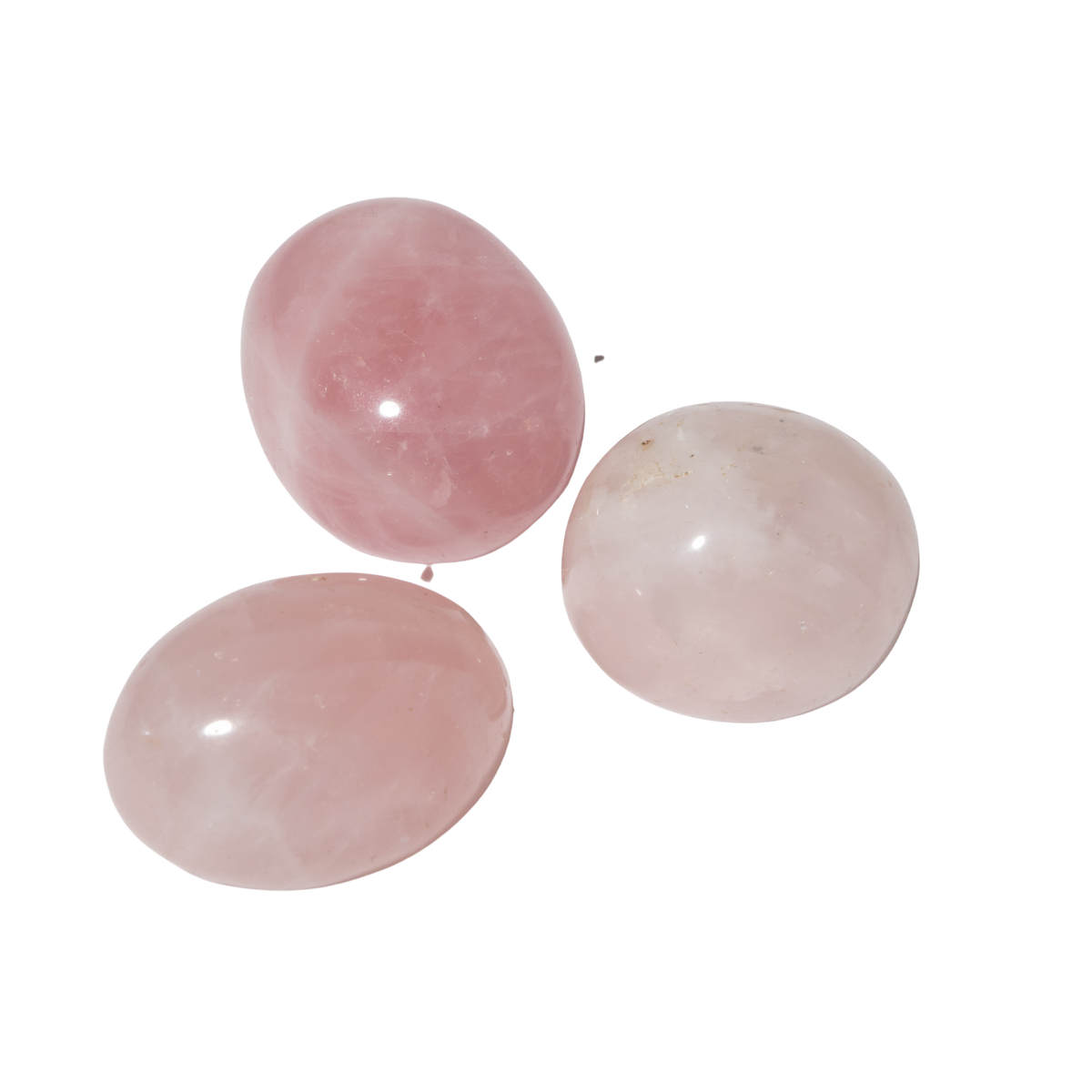 Pembe Kuvars (Gül Kuvars) Doğal Taş Tımbıl El Taşı