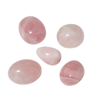 Pembe Kuvars (Gül Kuvars) Doğal Taş Tımbıl El Taşı