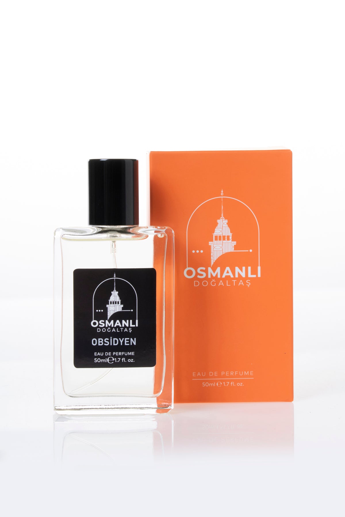 Osmanlı Doğal Taş Obsidyen Parfüm 50 ml