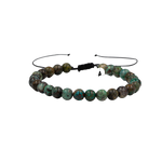 Krizokol 6mm Merdiven Kapama Doğal Taş Bileklik