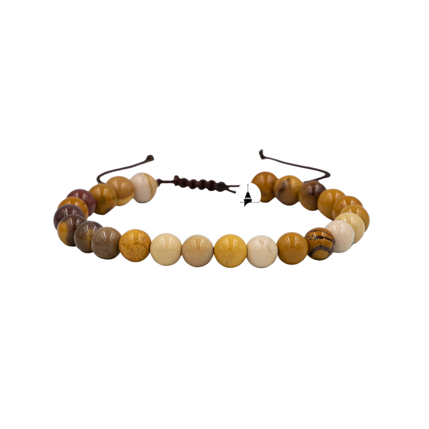 Jasper 6mm Merdiven Kapama Doğal Taş Bileklik