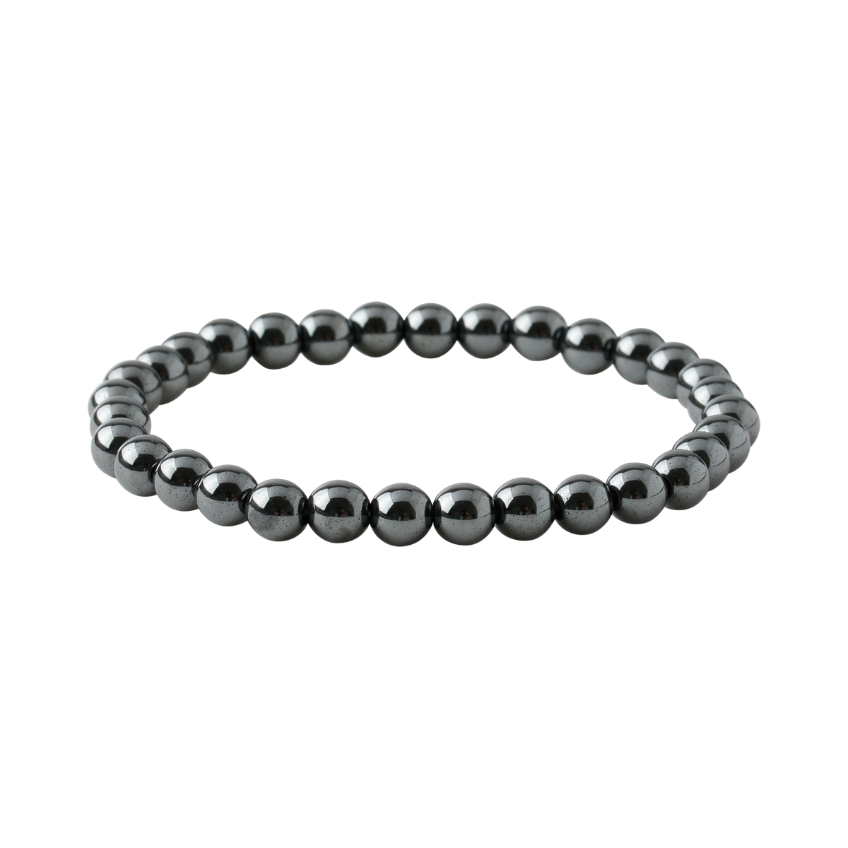 Hematit 6mm Doğal Taş Bileklik