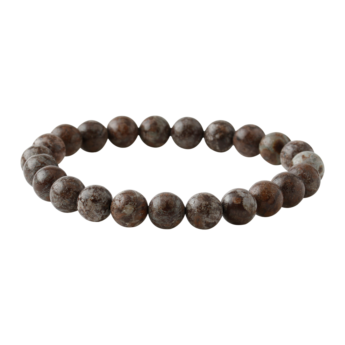 Riyolit 8mm Doğal Taş Bileklik