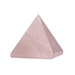 Pembe Kuvars Doğal Taş Piramit - 3cm