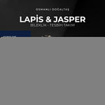 Lapis Lazuli-Jasper Doğal Taş Tesbih Bileklik Seti