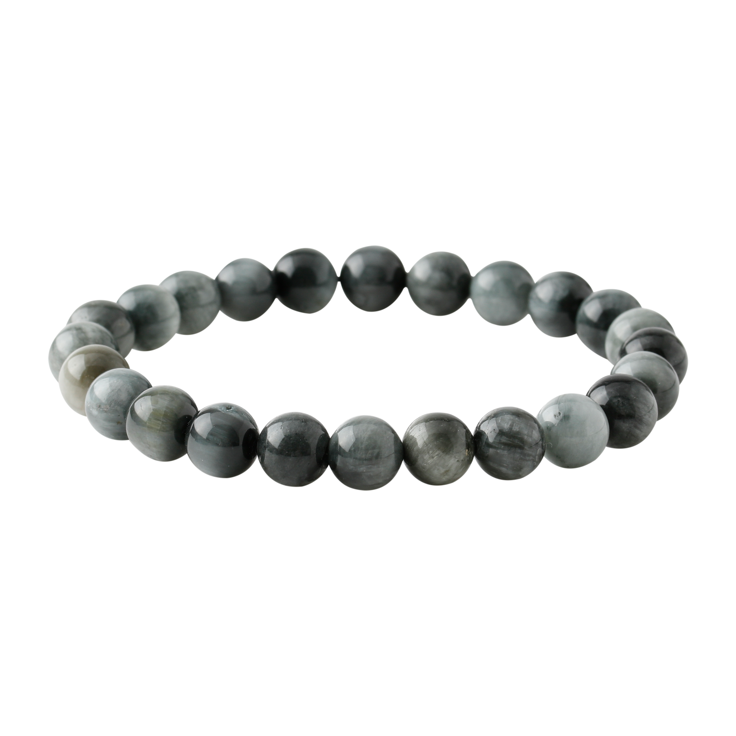 Kedi Gözü 8mm Doğal Taş Bileklik