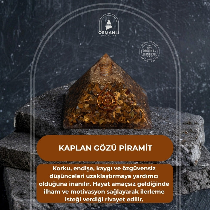 Sertifikalı Kaplan Gözü Piramit