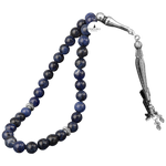 Sodalit Doğal Taş Tesbih 33lük - 8mm