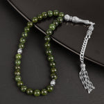 Yeşim Doğal Taş Tesbih 33lük - 8mm