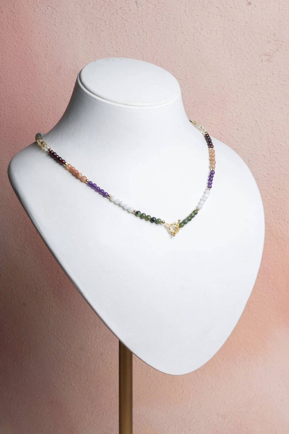 Sertifikalı Akrep Burcu Doğal Taş Kolye