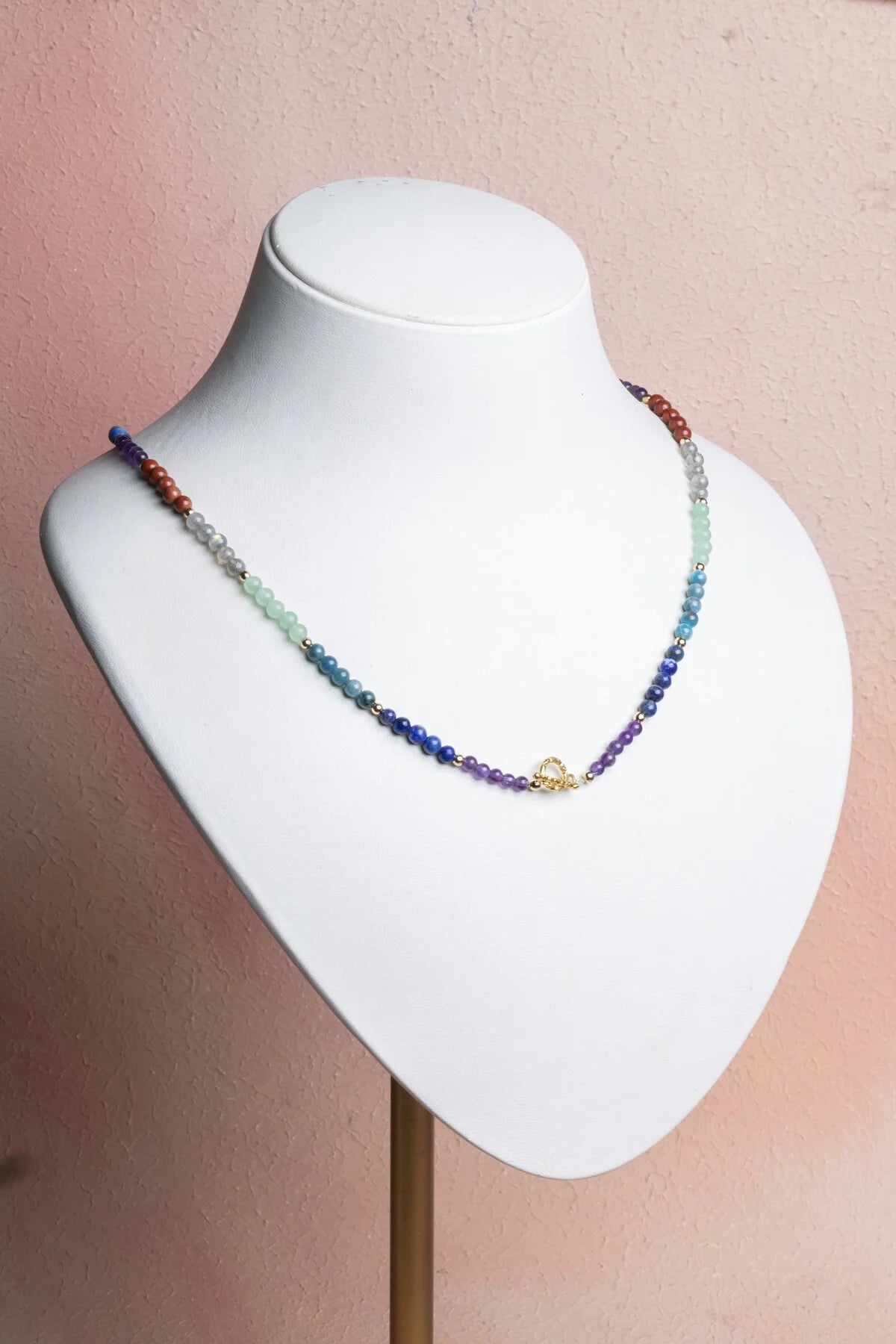 Sertifikalı Yay Burcu Doğal Taş Kolye