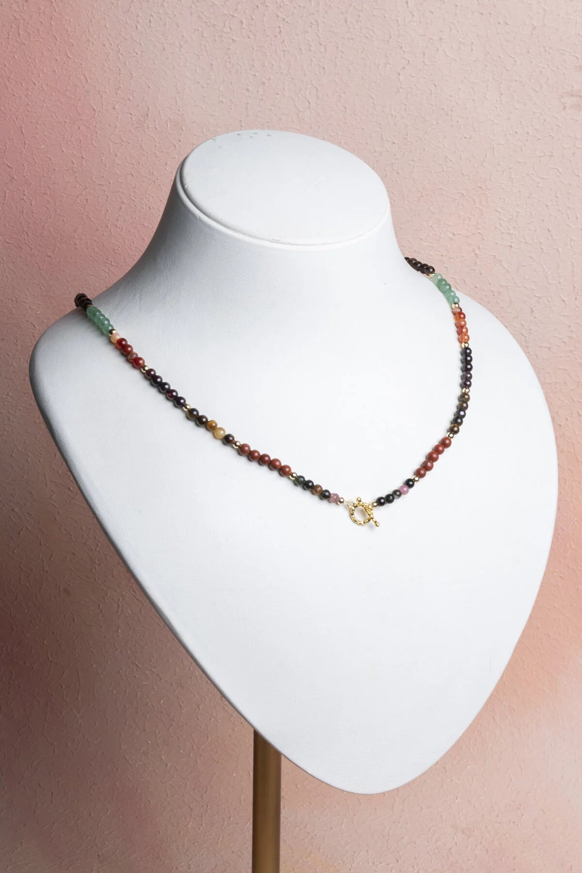 Sertifikalı Oğlak Burcu Doğal Taş Kolye