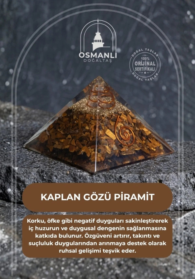 Sertifikalı Kaplan gözü Piramit