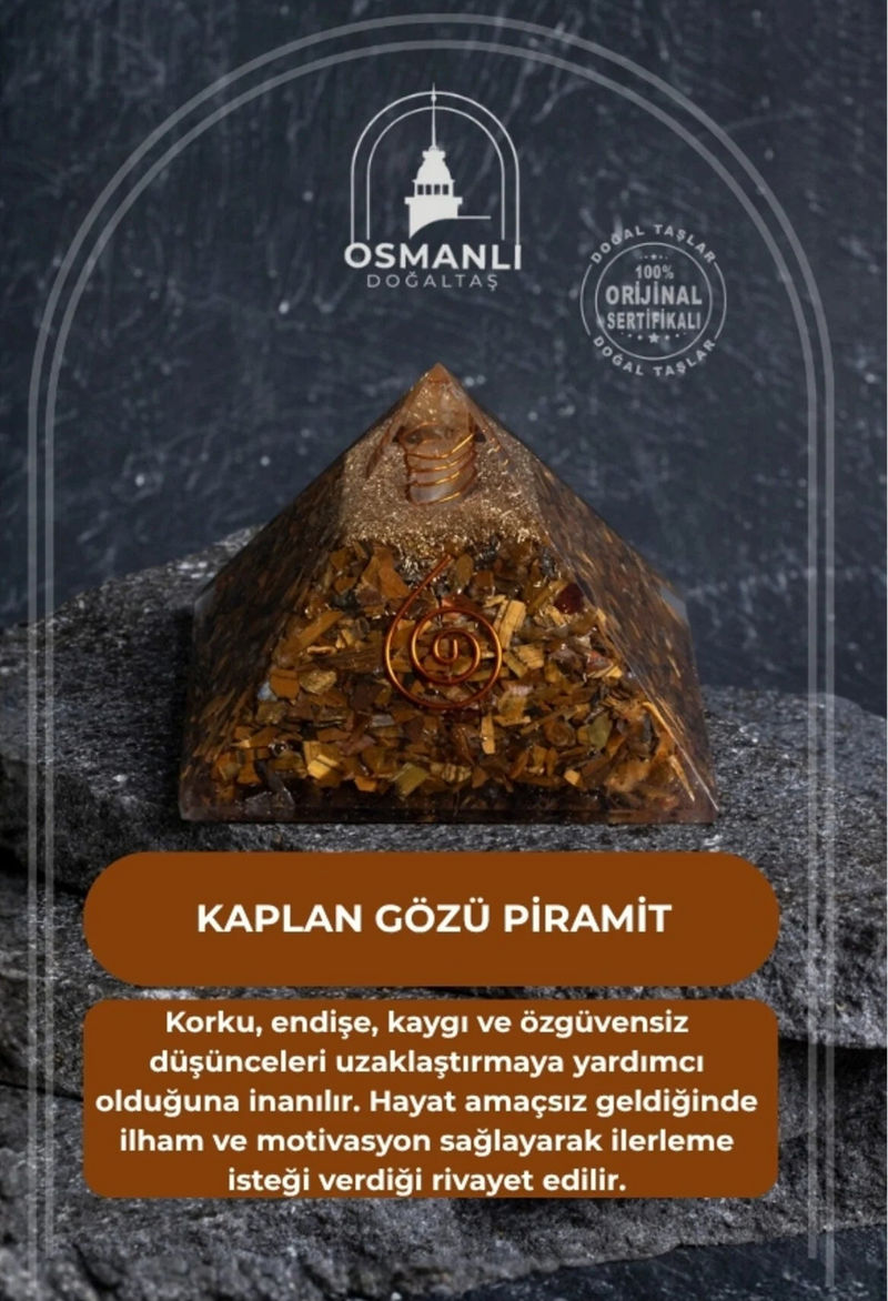 Sertifikalı Kaplan Gözü Piramit