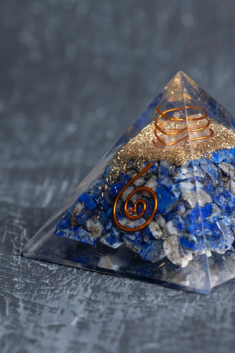 Sertifikalı Lapis Lazuli Piramit