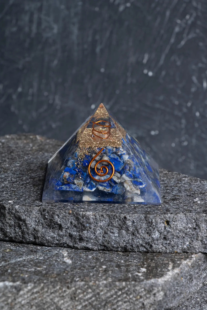 Sertifikalı Lapis Lazuli Piramit