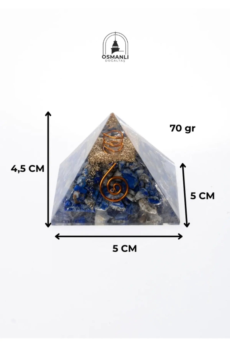 Sertifikalı Lapis Lazuli Piramit