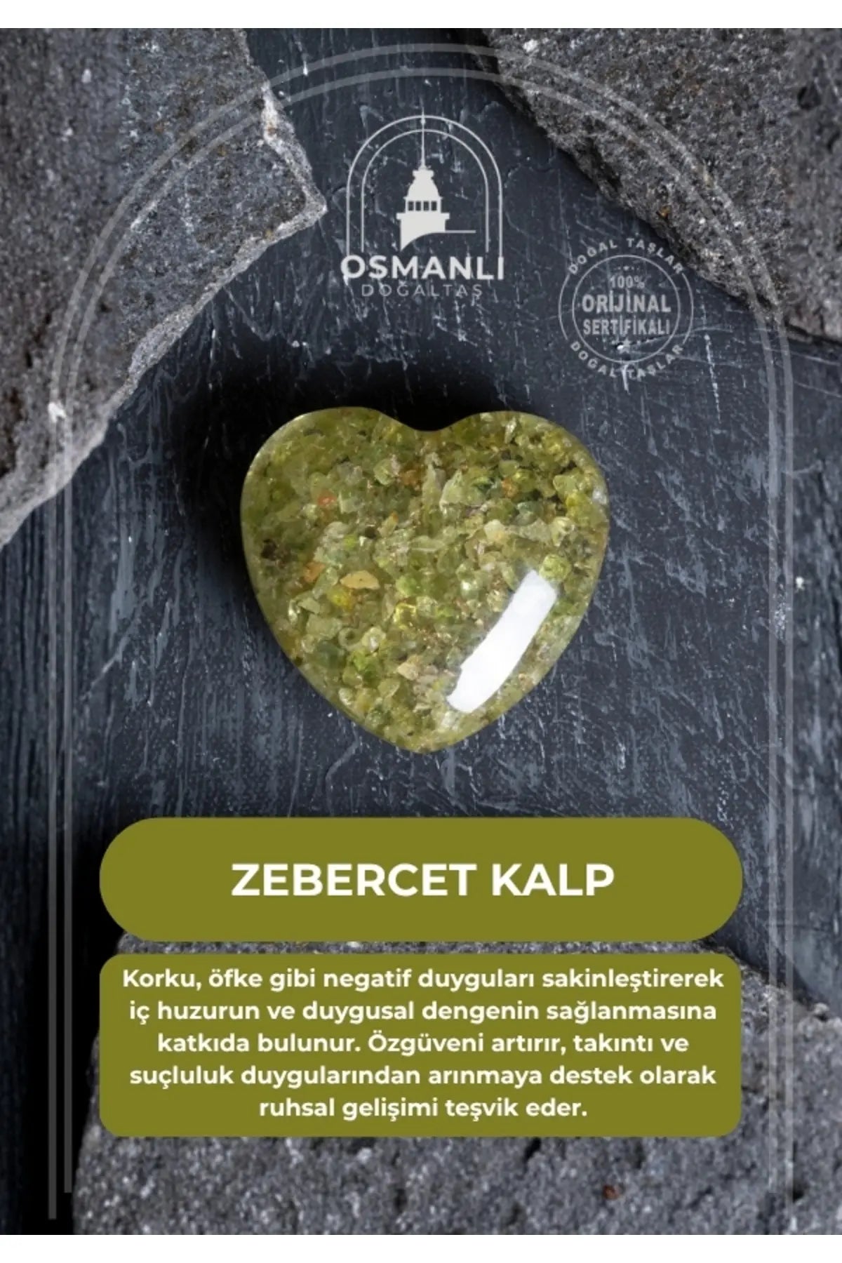 Sertifikalı Zebercet  Kalp