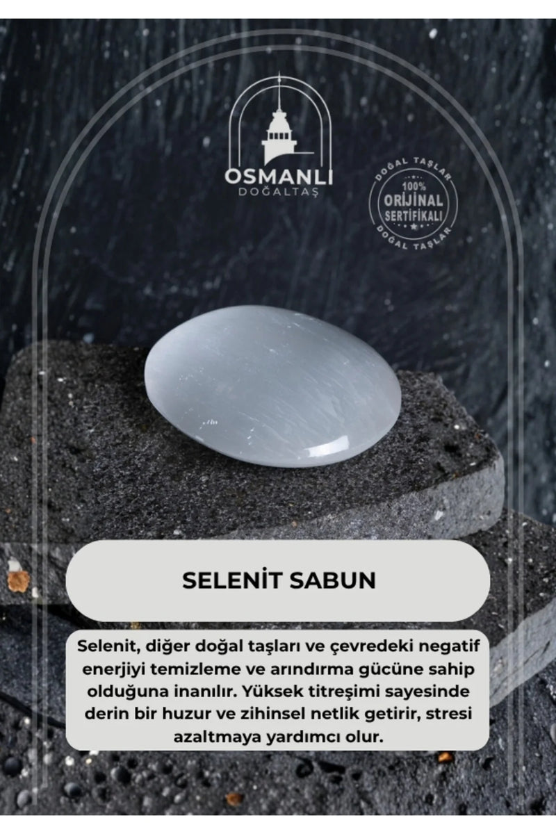 Sertifikalı Selenit Sabun