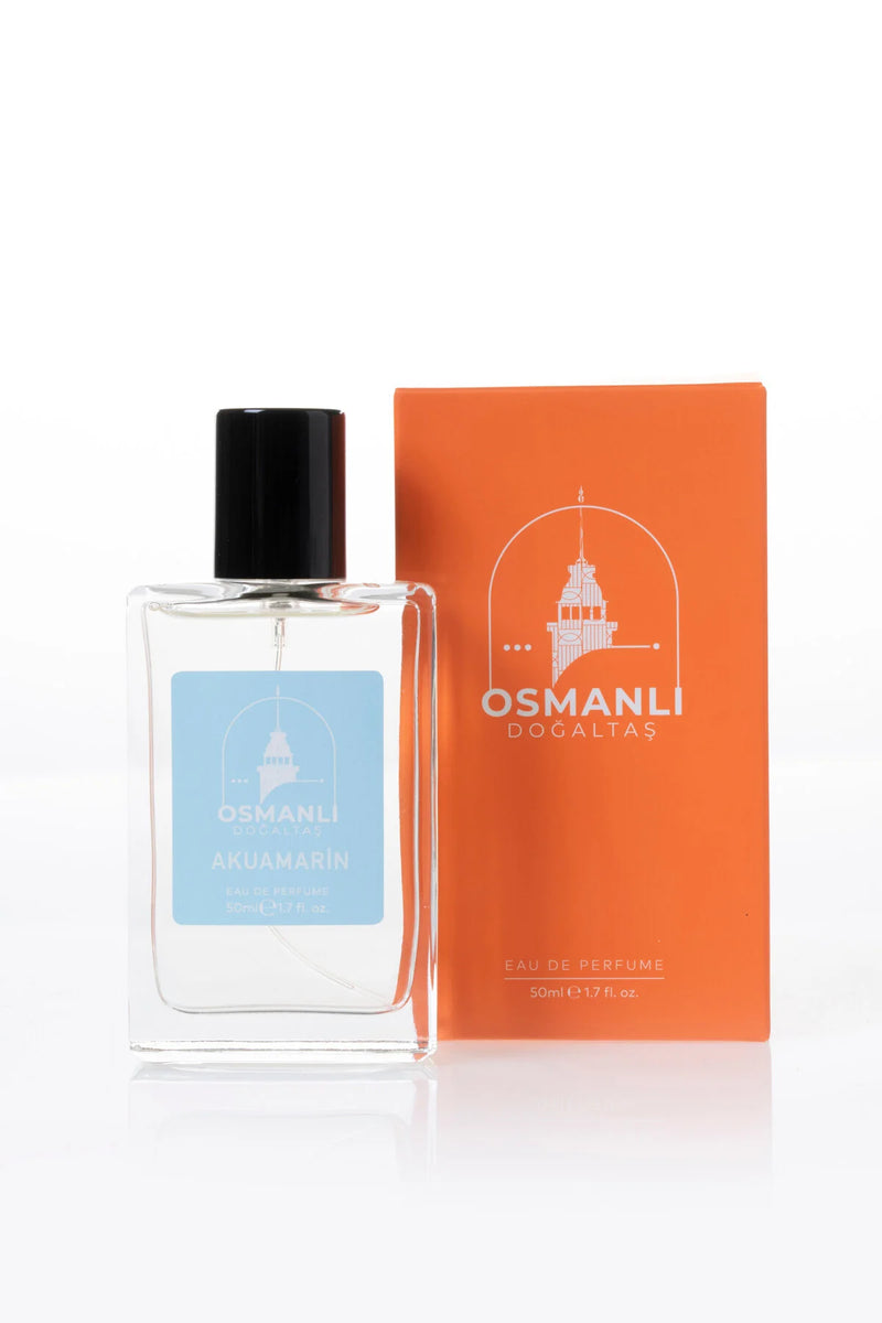 Osmanlı Doğal Taş Akuamarin Parfüm 50 ml