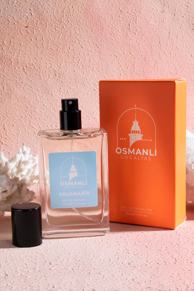 Osmanlı Doğal Taş Akuamarin Parfüm 50 ml