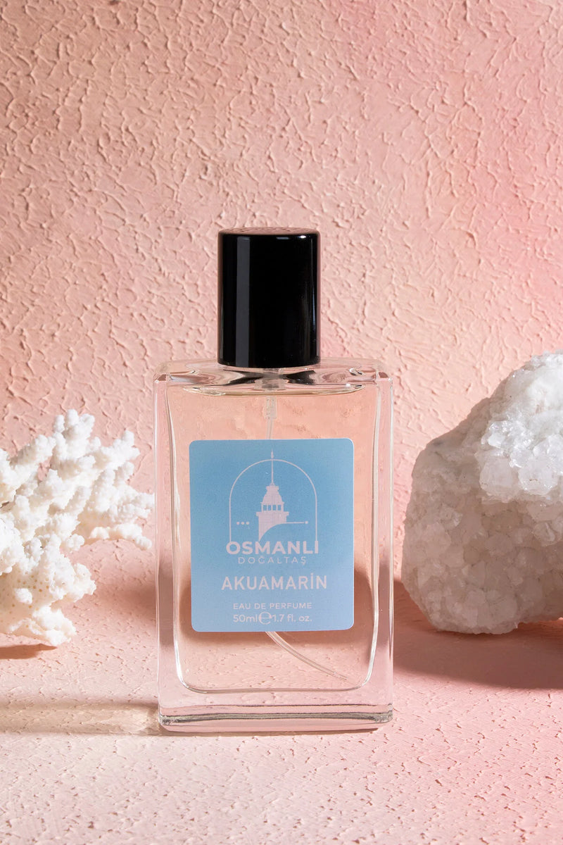 Osmanlı Aquamarin, Doğal Taş Akuamarin Parfüm 50 ml