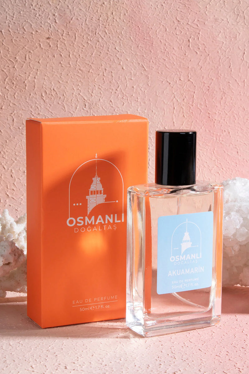 Osmanlı Aquamarin, Doğal Taş Akuamarin Parfüm 50 ml