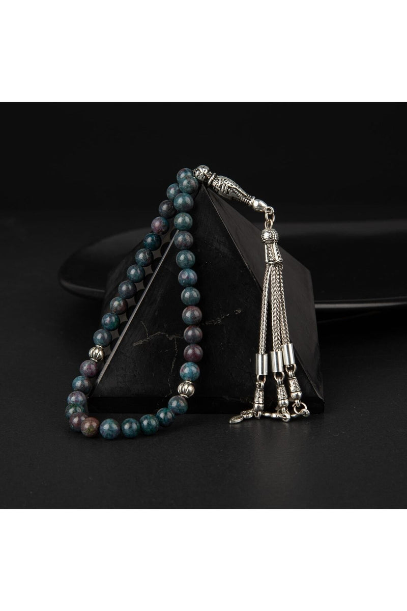Ruby Kiyanit Doğal Taş Tesbih 33lük - 6mm