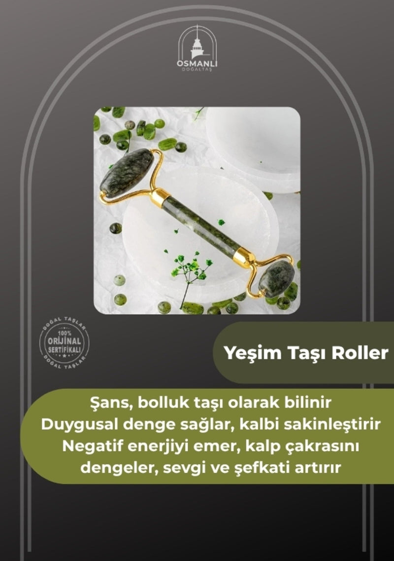 Yeşim Taşı Roller Masaj Aleti
