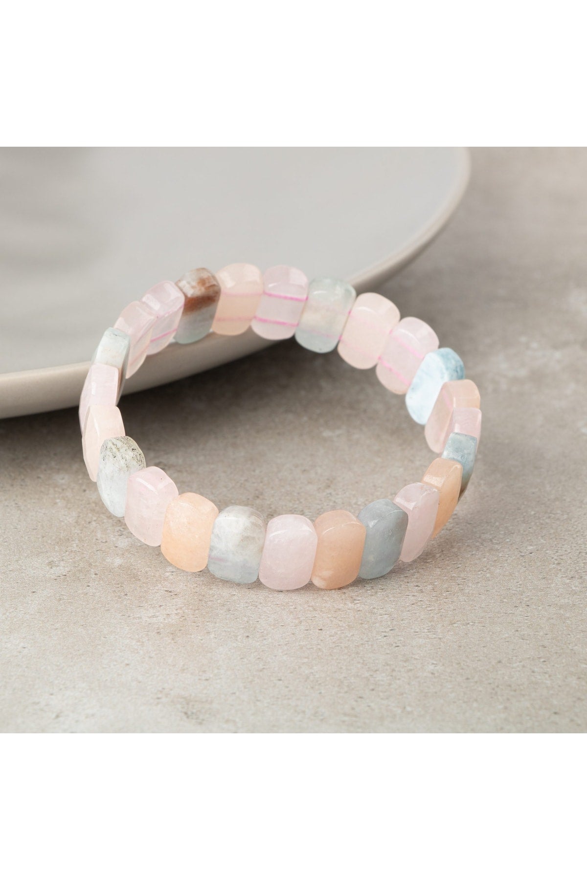 Helidor Doğal Taş Geniş Kesim Bileklik