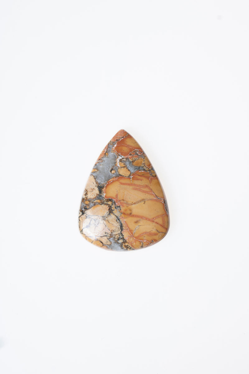 Sertifikalı Damla Jasper Kabaşon (S.K:327)
