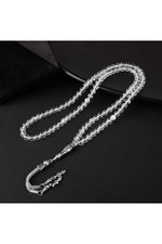 Kristal Kuvars Doğal Taş Tesbih 99luk - 6mm