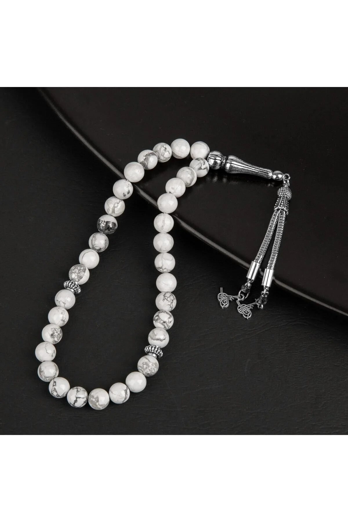 Havlit Doğal Taş Tesbih 33lük - 8mm