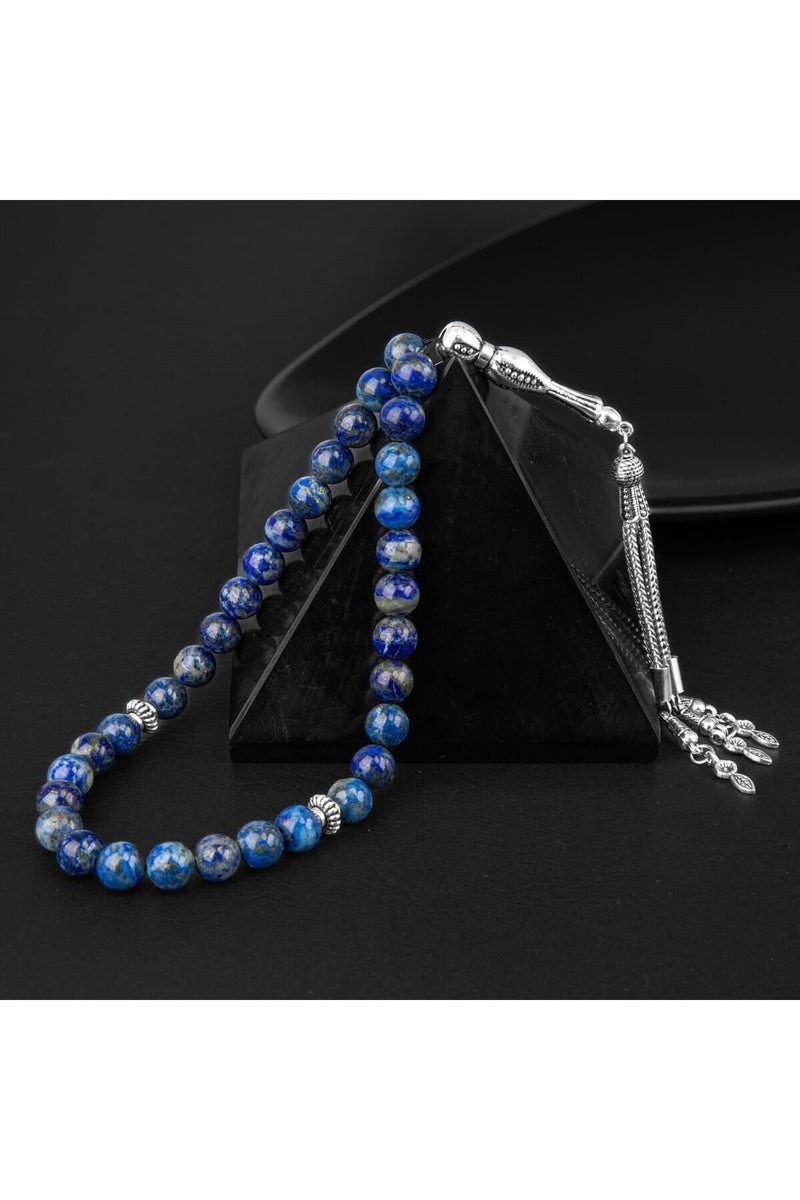 Lapis Lazuli Doğal Taş Tesbih 33lük - 8mm