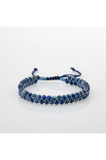 Lapis Lazuli 3-4mm Çift Sıra Doğal Taş Bileklik