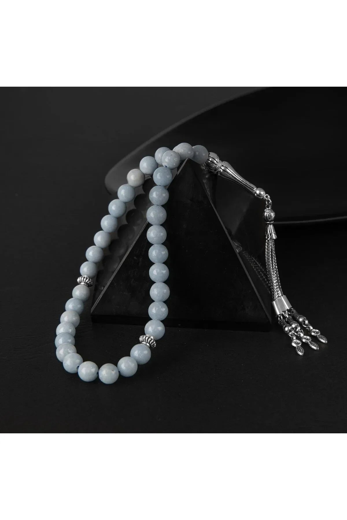 Anjelit Doğal Taş Tesbih 33lük - 8mm