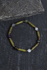 Sertifikalı Yeşim, Labradorit ve Koruyucu Doğal Taş Bileklik