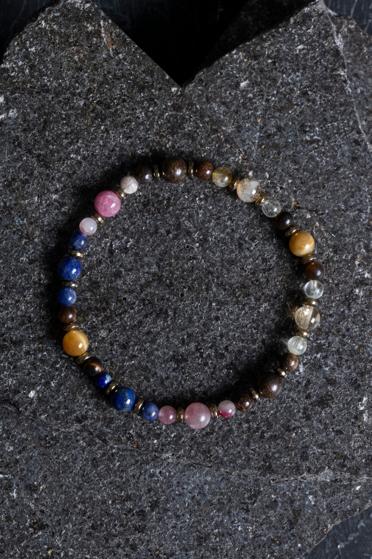 Sertifikalı Aslan Burcu Doğal Taş Bileklik (SK:261)