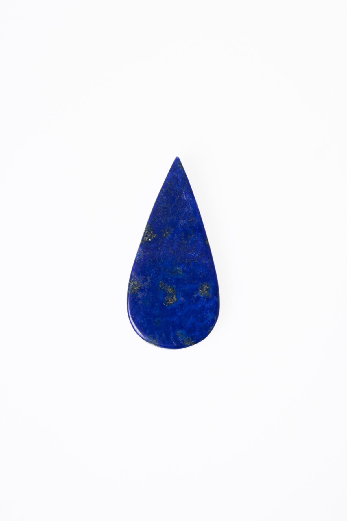 Sertifikalı Damla Lapis Lazuli Kabaşon (S.K:315)