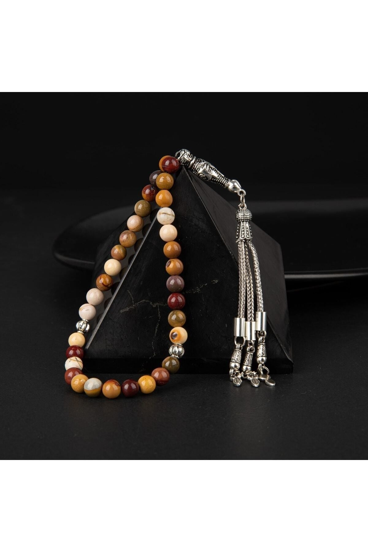 Jasper Doğal Taş Tesbih 33lük - 6mm