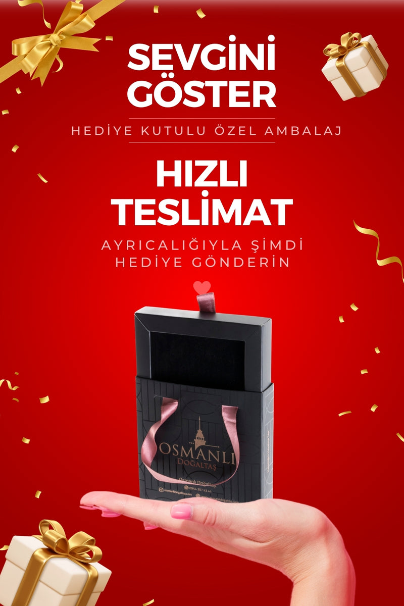 Sertifikalı Üçüncü Göz Çakra Çift Sıra Doğal Taş Makrome Bileklik
