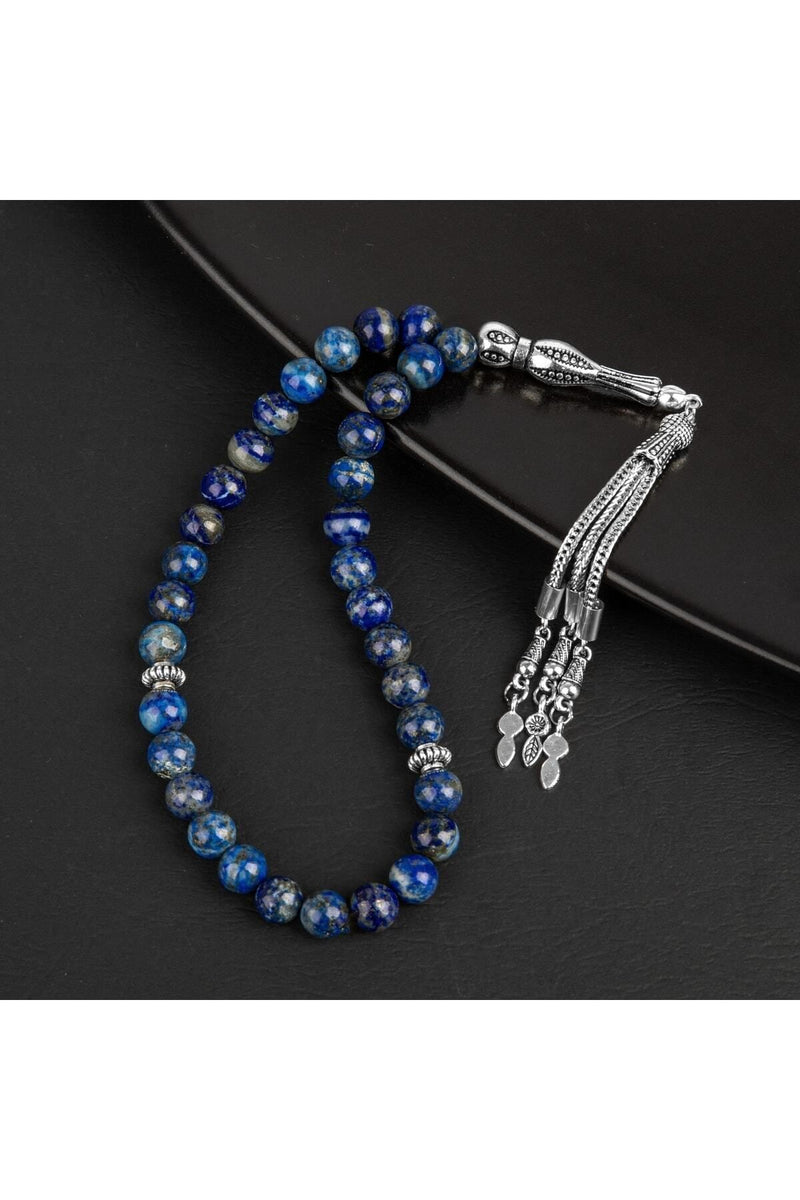 Lapis Lazuli Doğal Taş Tesbih 33lük - 8mm