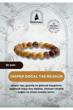 Jasper 10mm Doğal Taş Bileklik