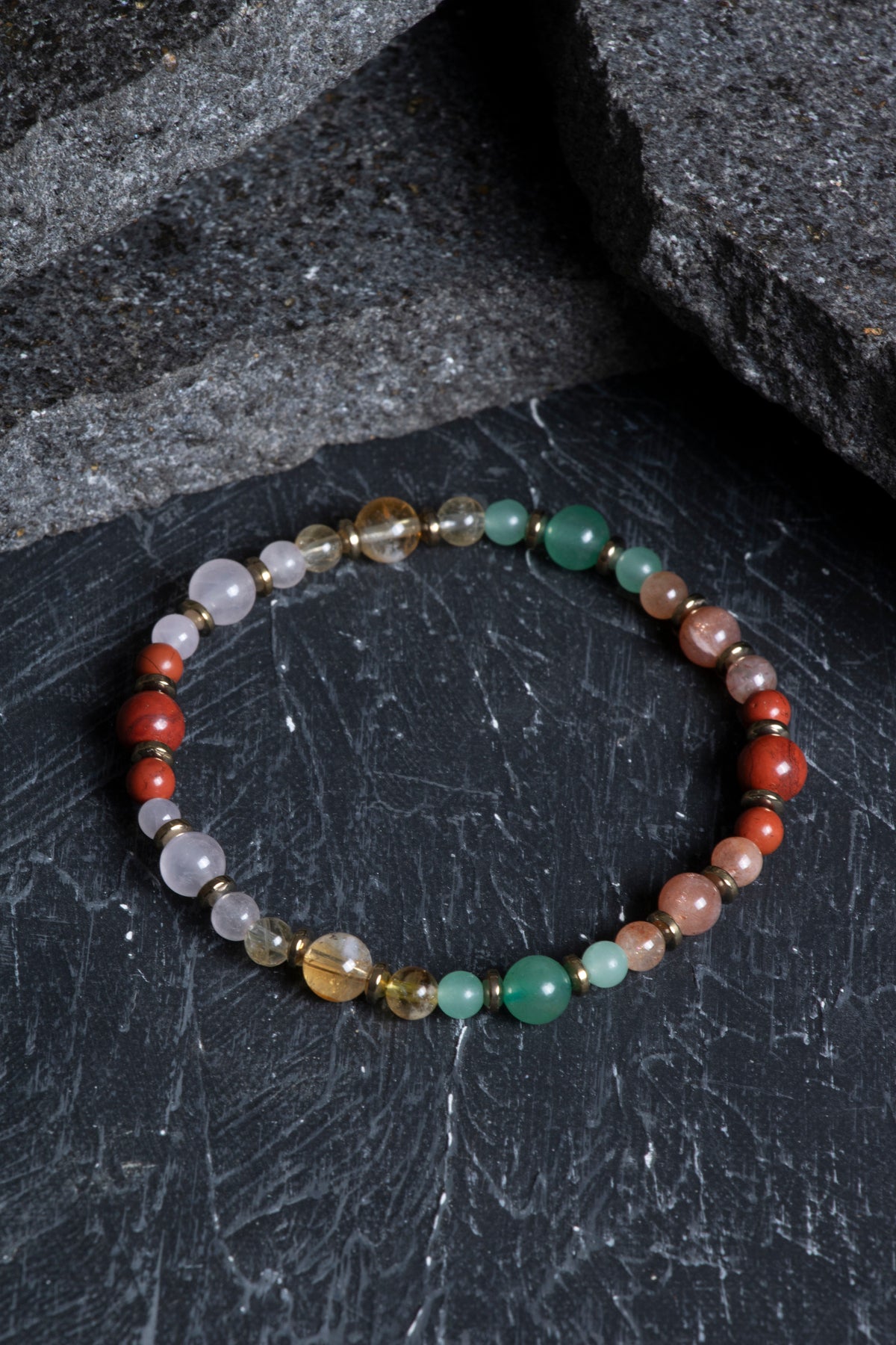 Sertifikalı Koç Burcu Doğal Taş Bileklik (SK:256)