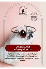 Sertifikalı Lal 925 Ayar Gümüş Bileklik