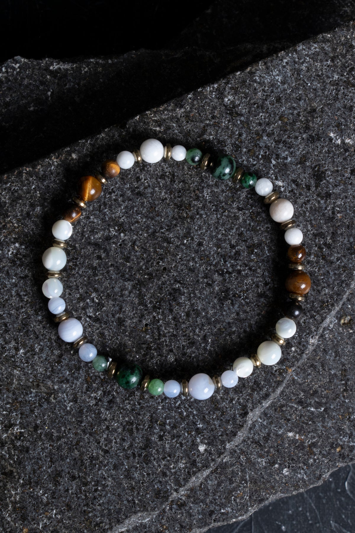 Sertifikalı Yengeç Burcu Doğal Taş Bileklik (SK:263)