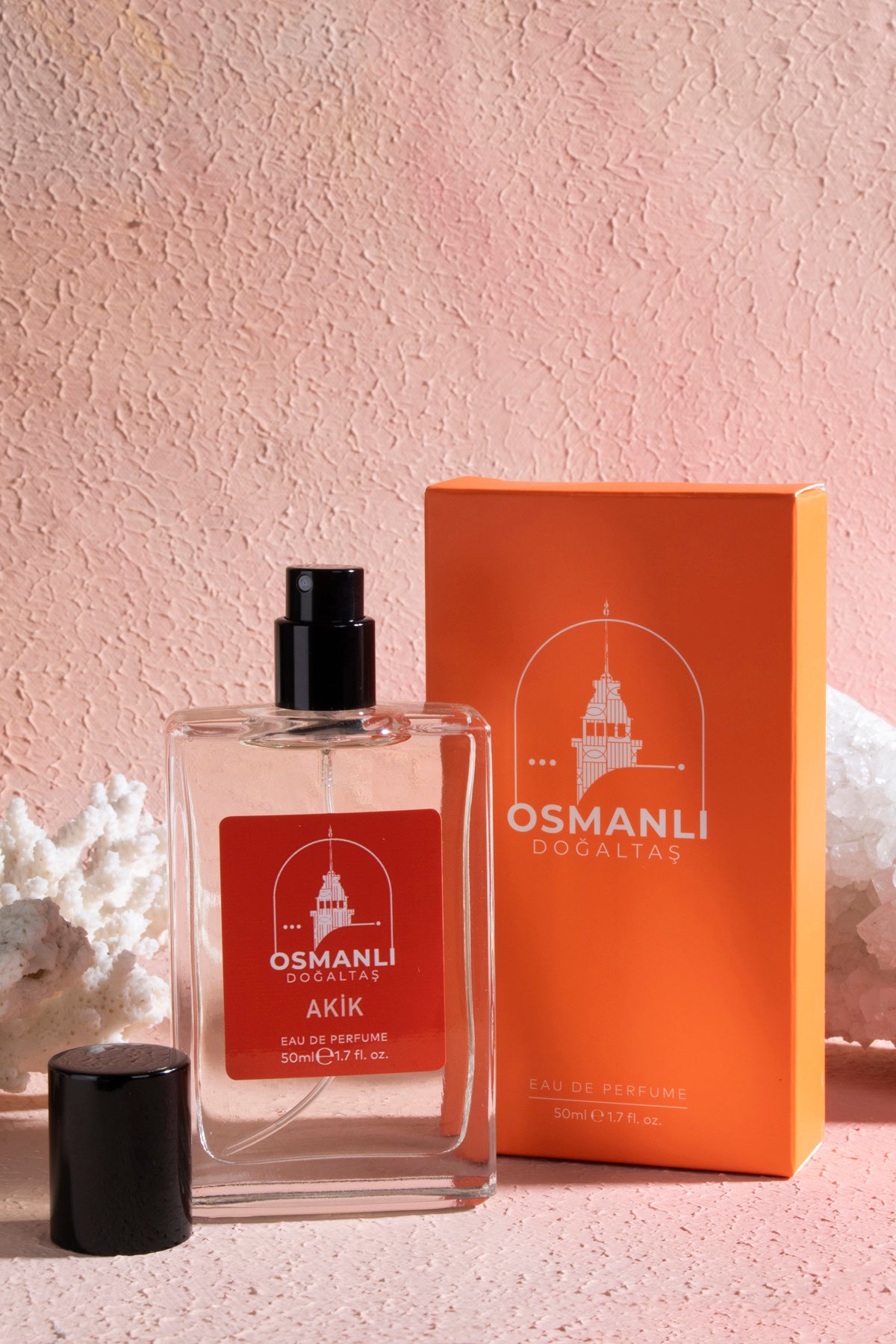 Osmanlı Doğal Taş Akik Parfüm 50 ml