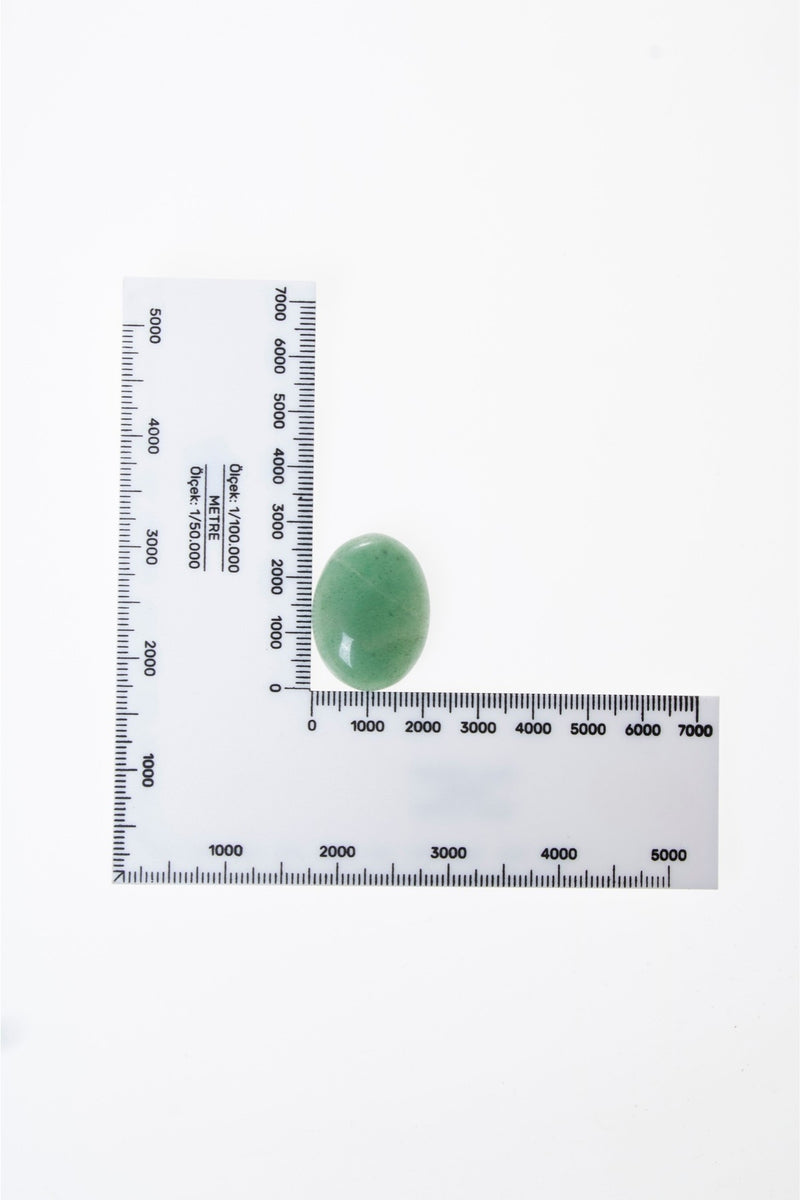 Sertifikalı Oval Aventurin Kabaşon (S.K:339)