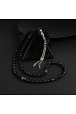 Golden Obsidyen Doğal Taş Tesbih 99luk - 6mm