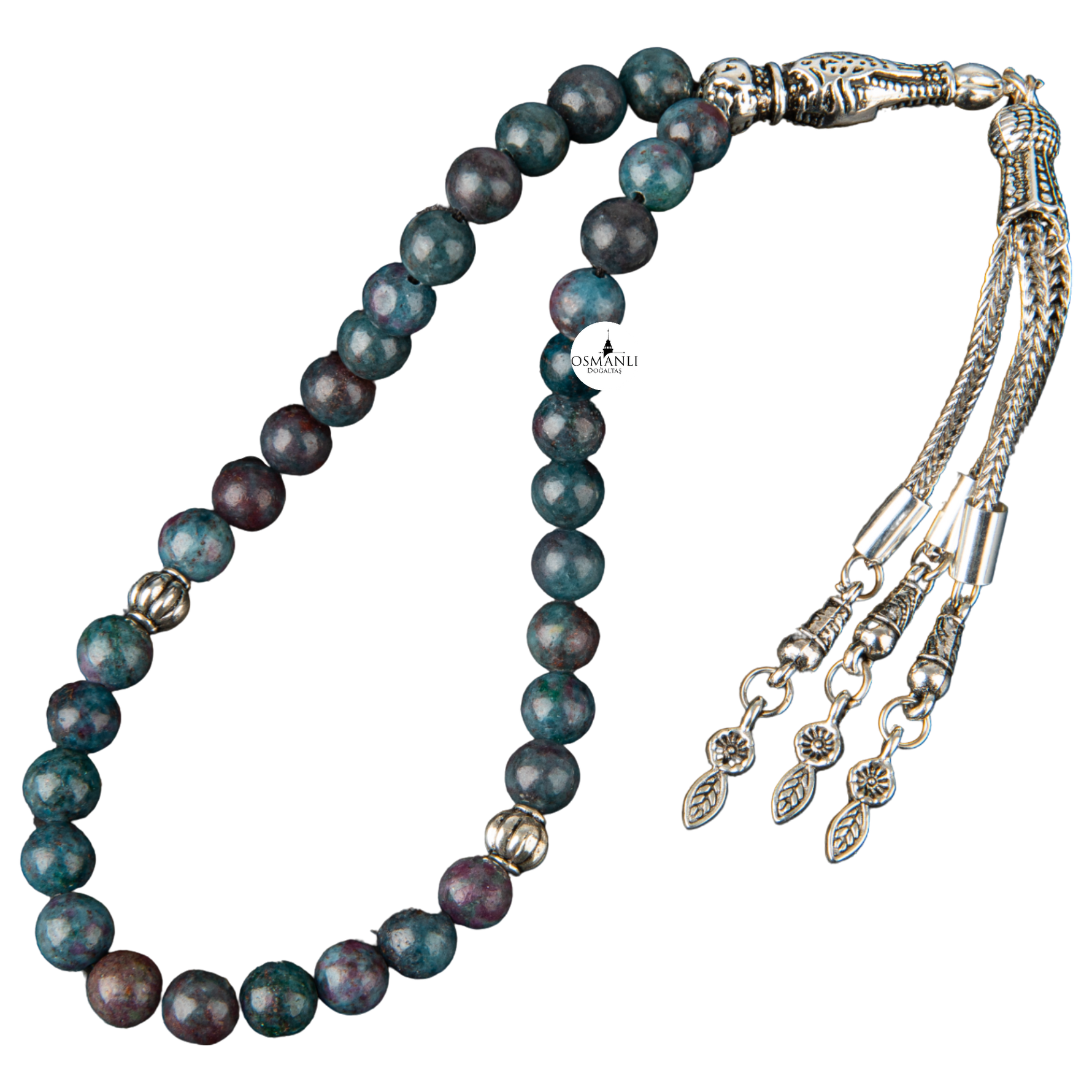 Ruby Kiyanit Doğal Taş Tesbih 33lük - 6mm